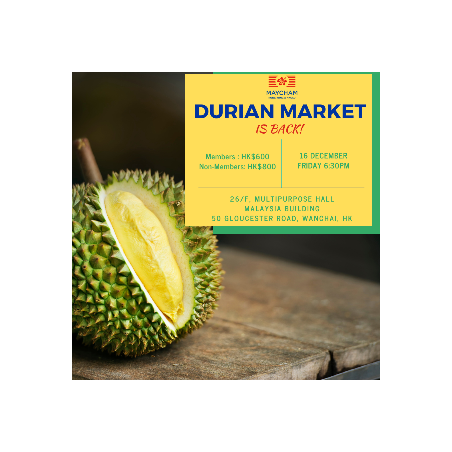 thumbnails Durian Market of Musang King - 16 Dec, 6:30PM